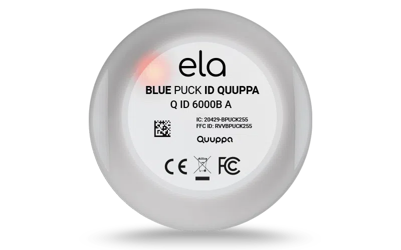 Blue PUCK ID QUUPPA LED