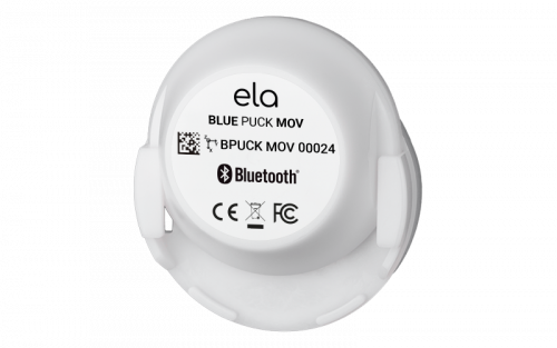 Bluetooth motion sensor - Blue PUCK MOV - ELA Innovation
