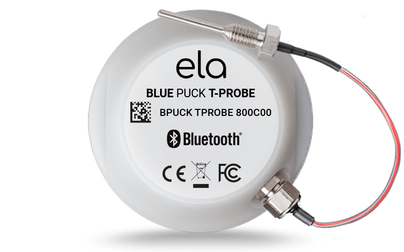 Industrial Bluetooth temperature sensors - ELA Innovation