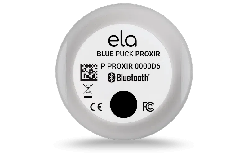 Blue PUCK PROXIR bluetooth sensor