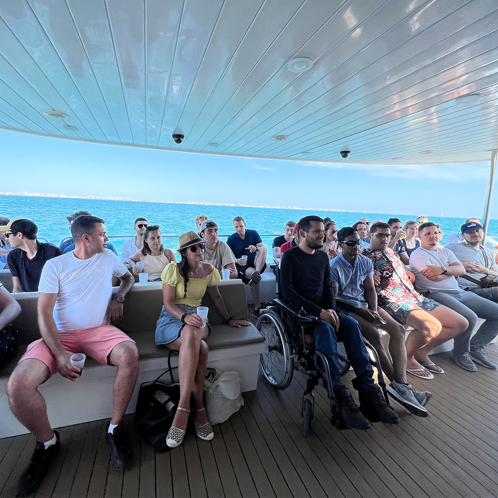 Teambuilding catamaran ELA Innovation