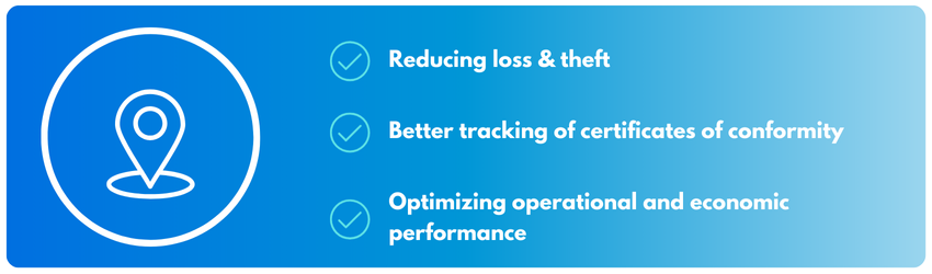 Construction tool tracking, customer benefits