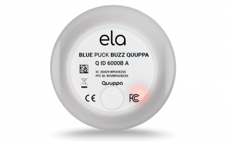Blue PUCK BUZZ QUUPPA LED Blue PUCK BUZZ QUUPPA LED